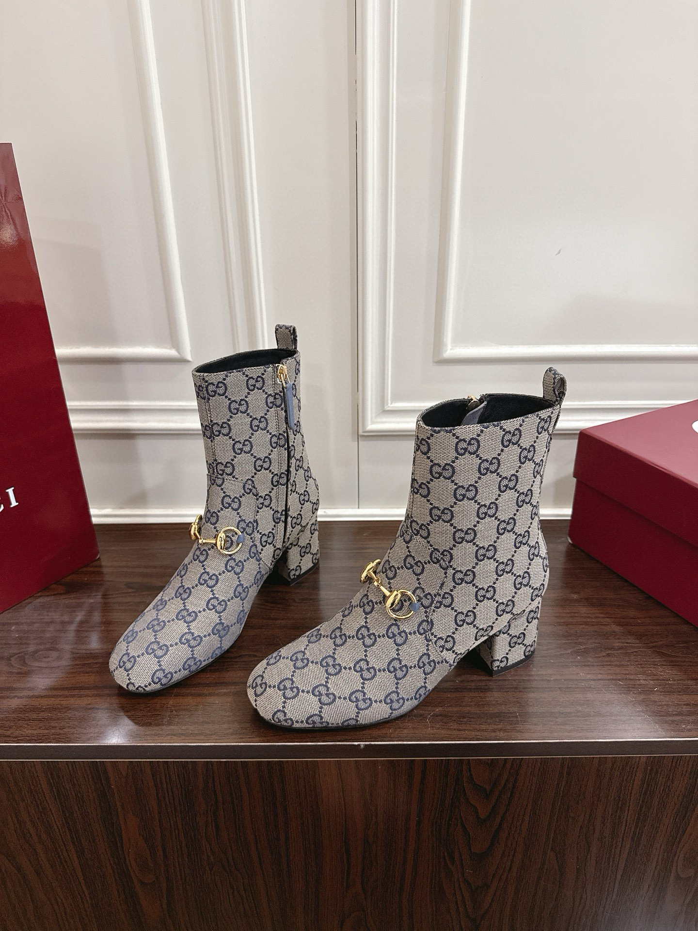 구찌 5.5CM 여자 부츠