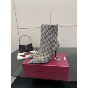 구찌 10CM 여자 부츠