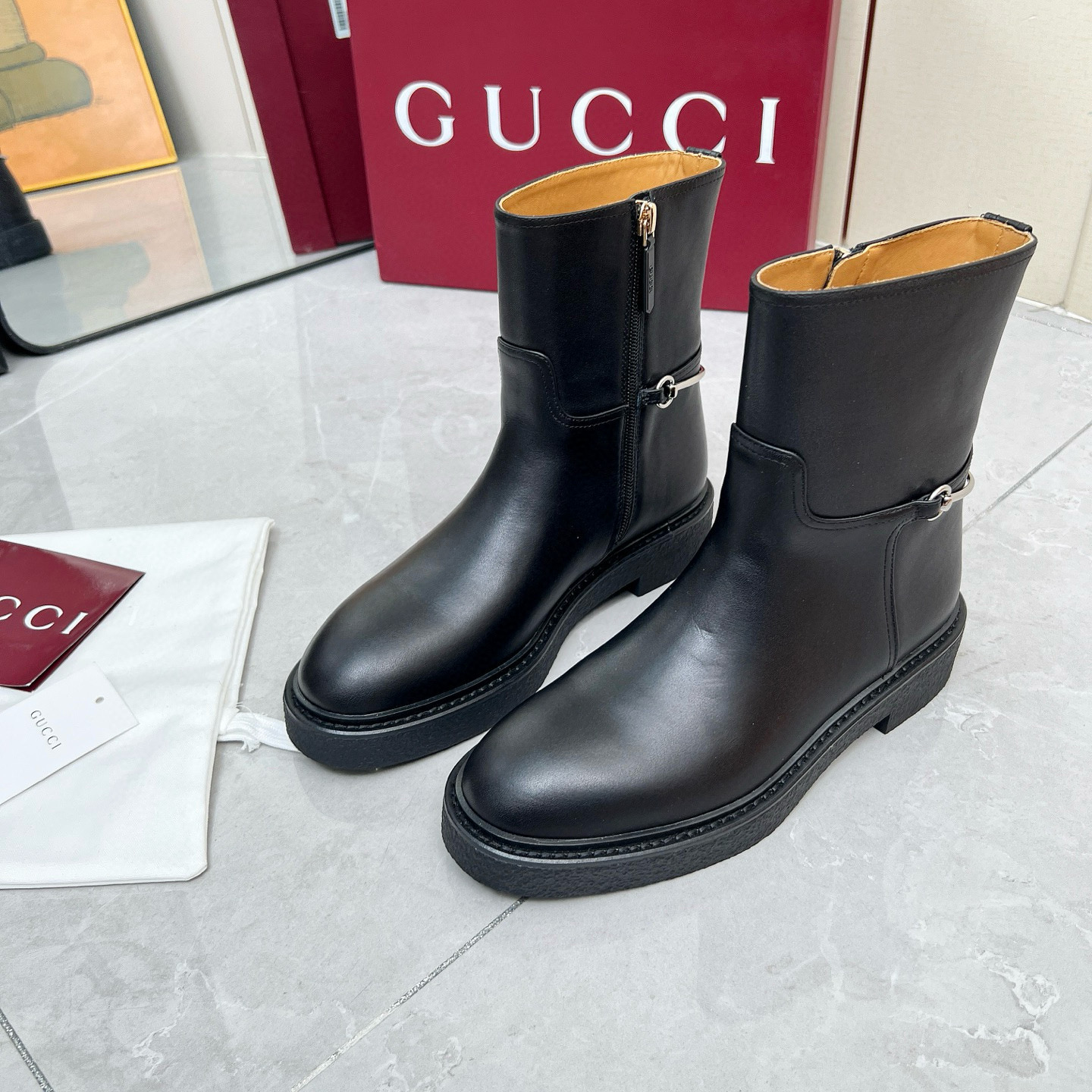 구찌 여자 부츠