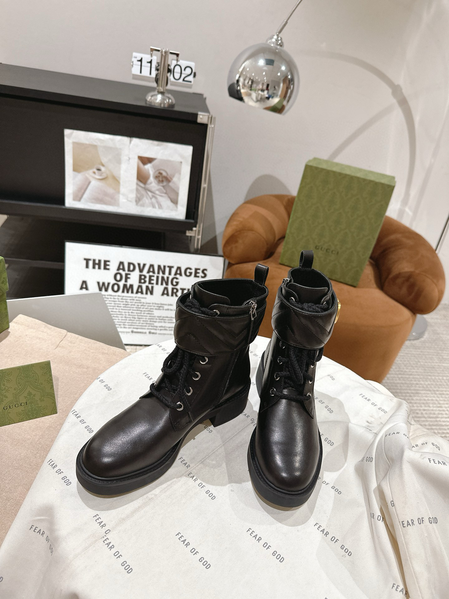 구찌 여자 부츠