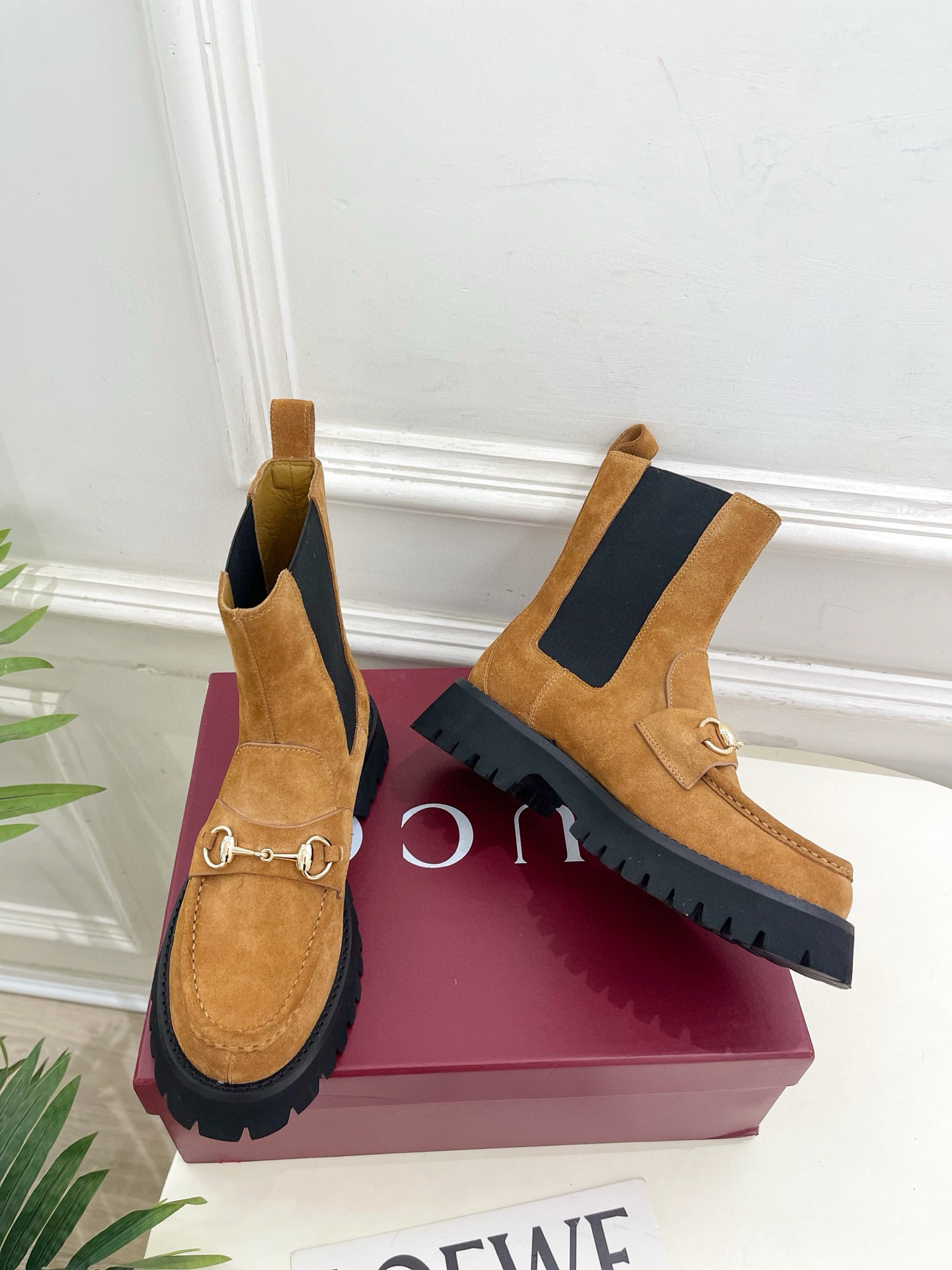 구찌 4.5CM 여자 부츠