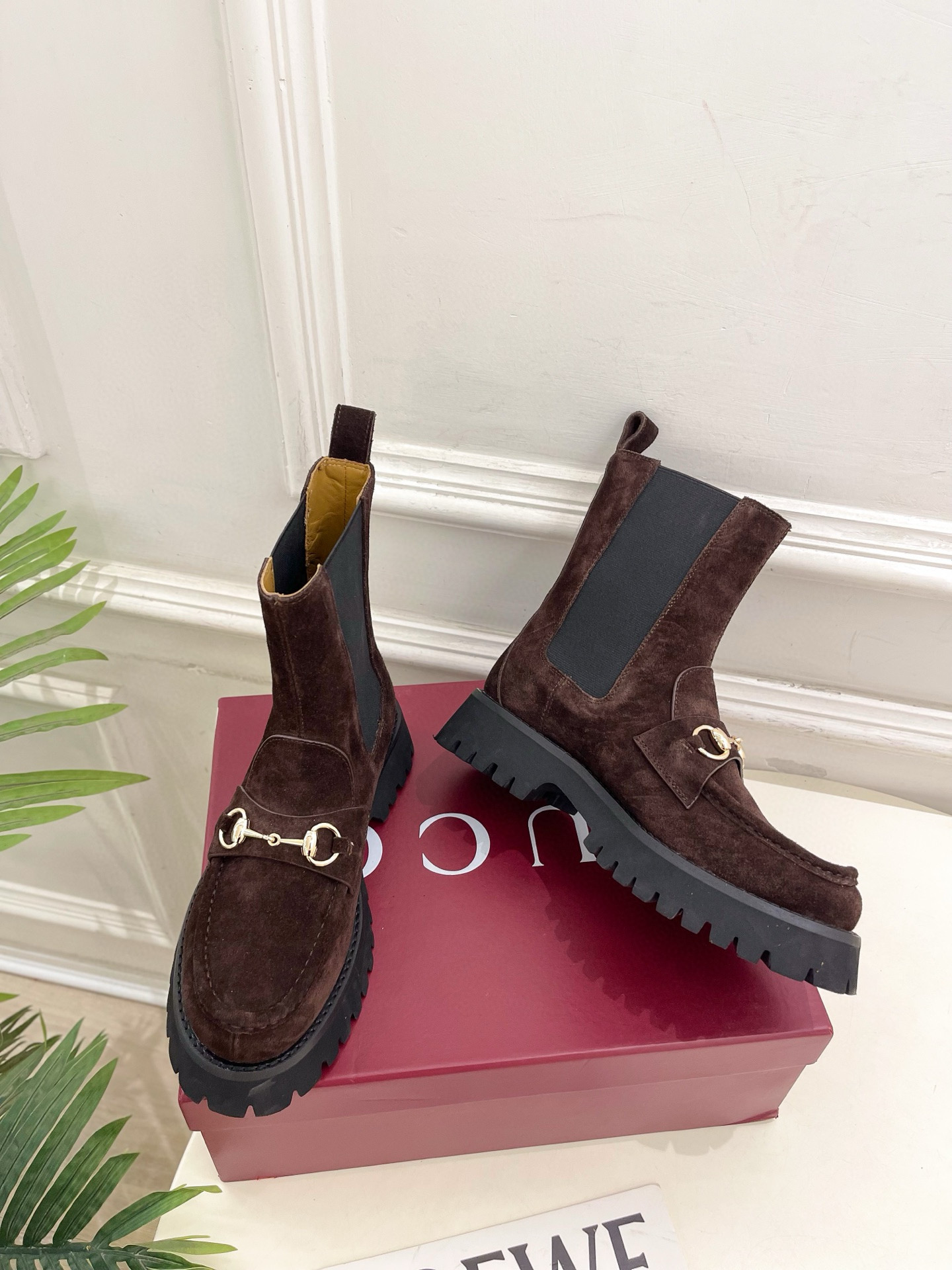 구찌 4.5CM 여자 부츠