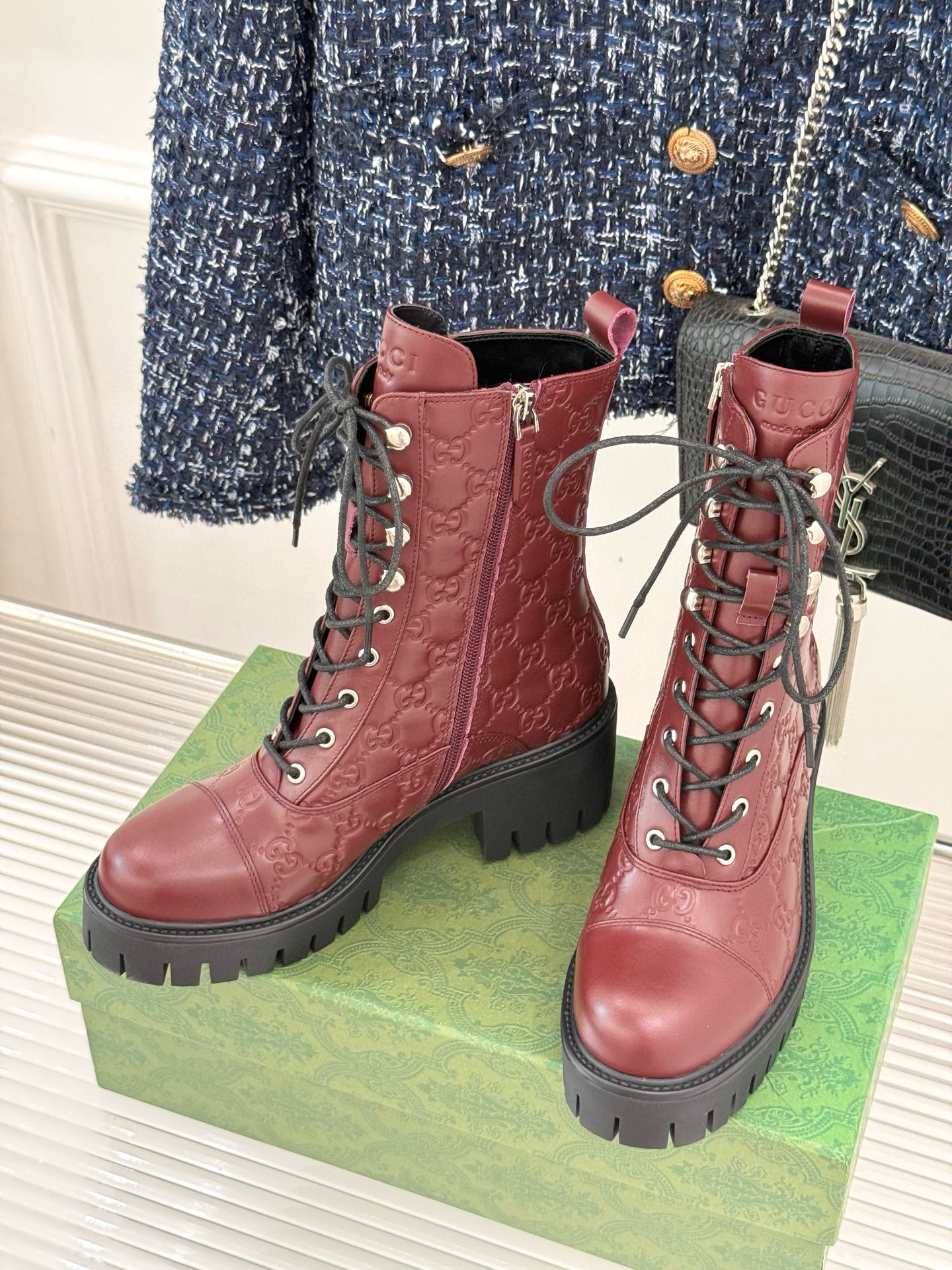 구찌 여자 부츠