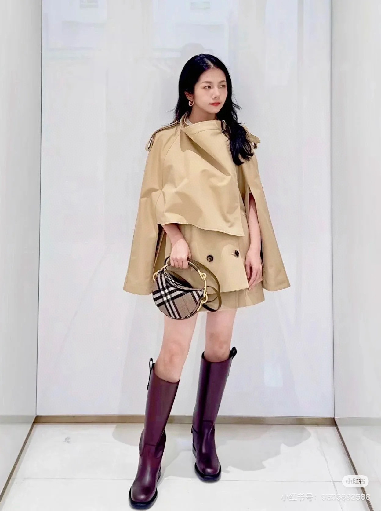 버버리 여자 자켓