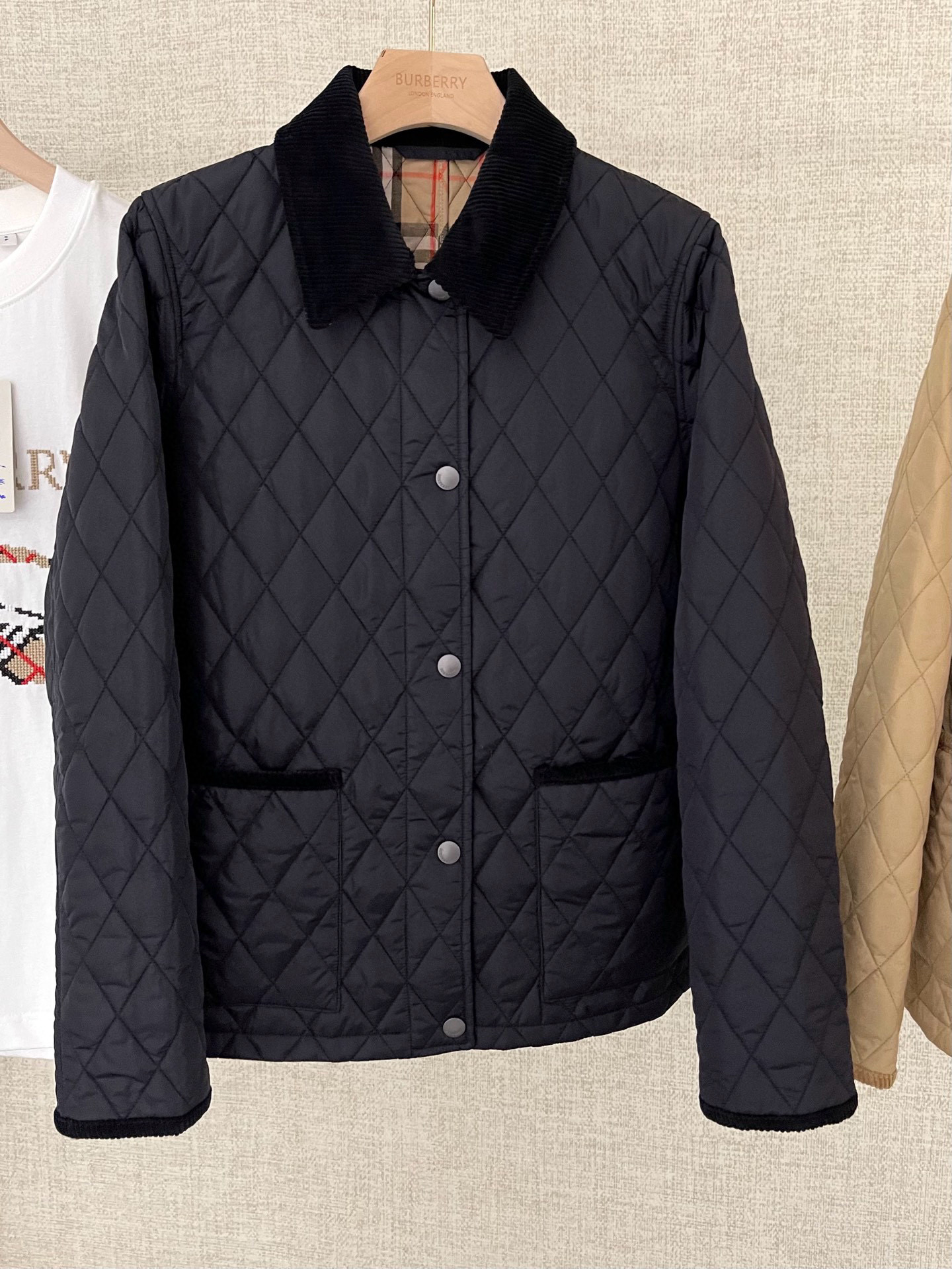 버버리 여자 자켓