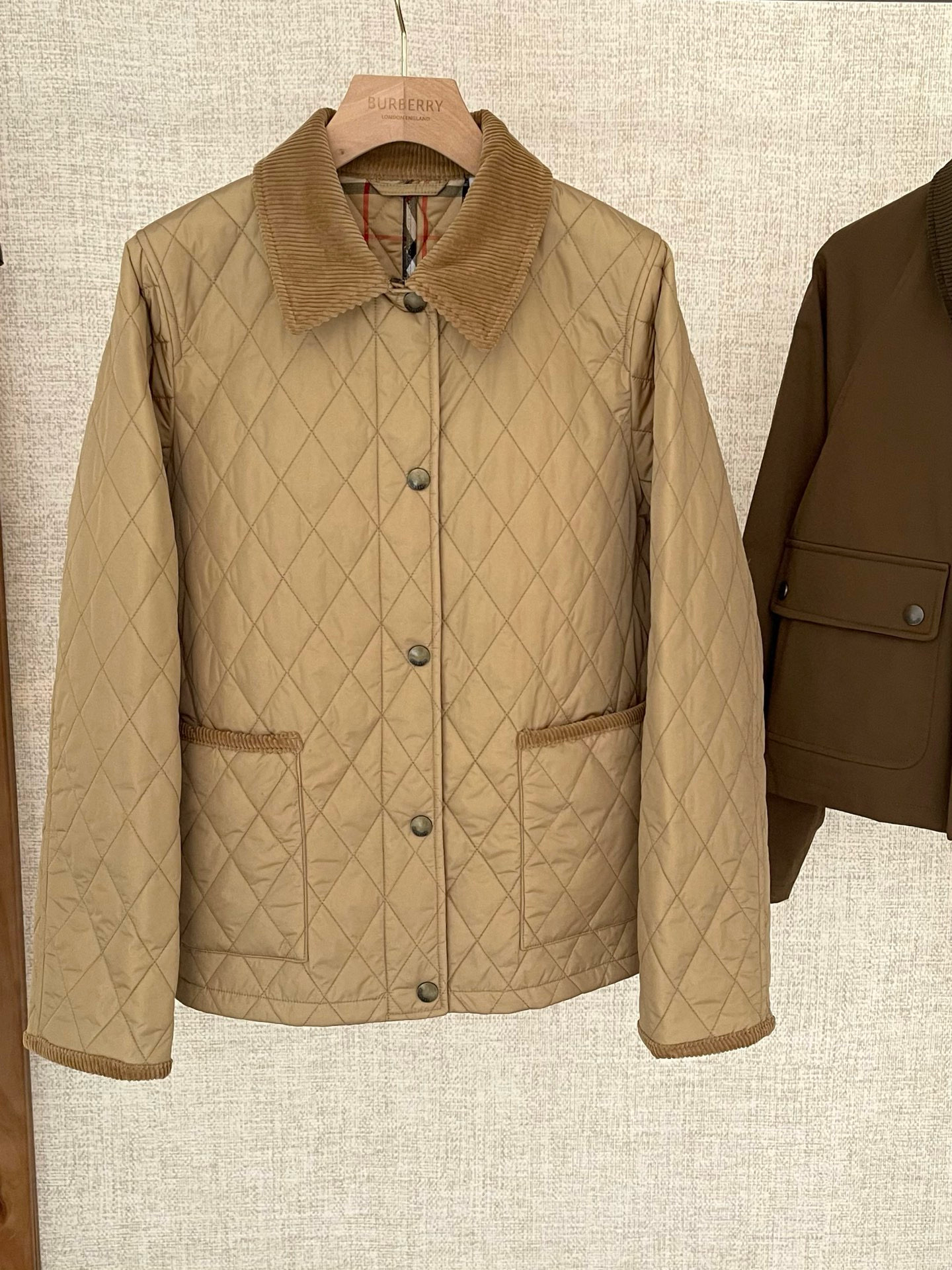 버버리 여자 자켓