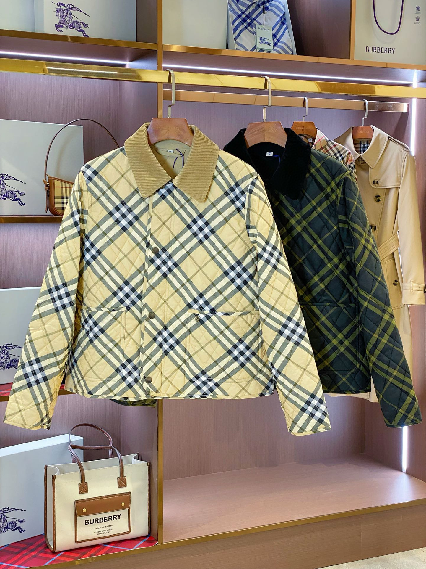 버버리 여자 자켓 2컬러