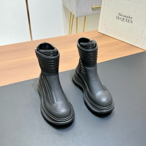 알렉산더 맥퀸 4.5CM 남여공용 부츠