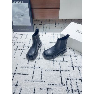 알렉산더 맥퀸 4CM 남여공용 부츠