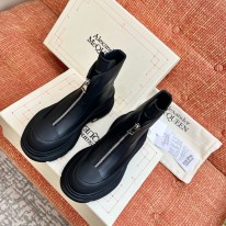 알렉산더 맥퀸 4CM 남여공용 부츠
