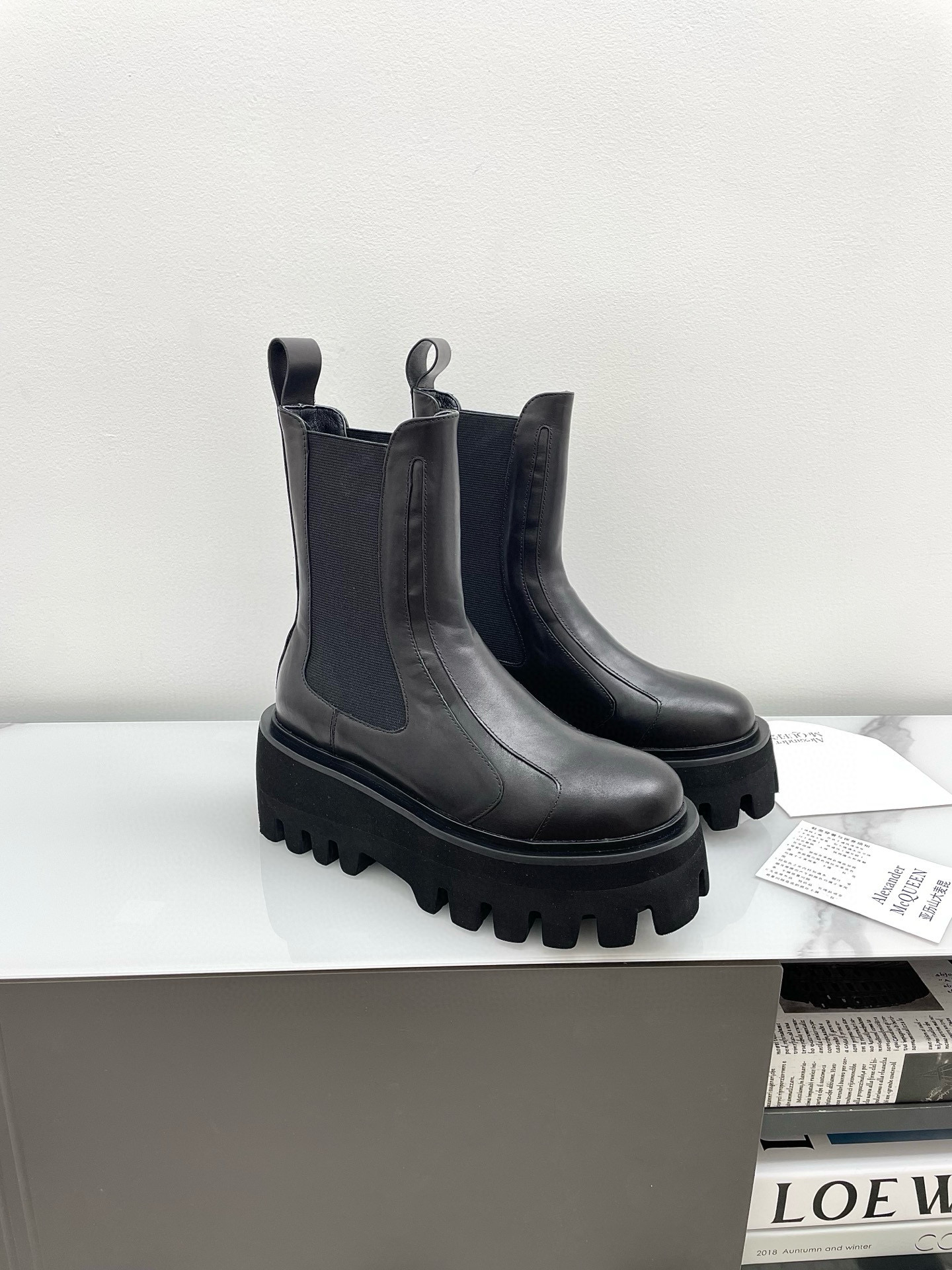 알렉산더 맥퀸 여자 부츠