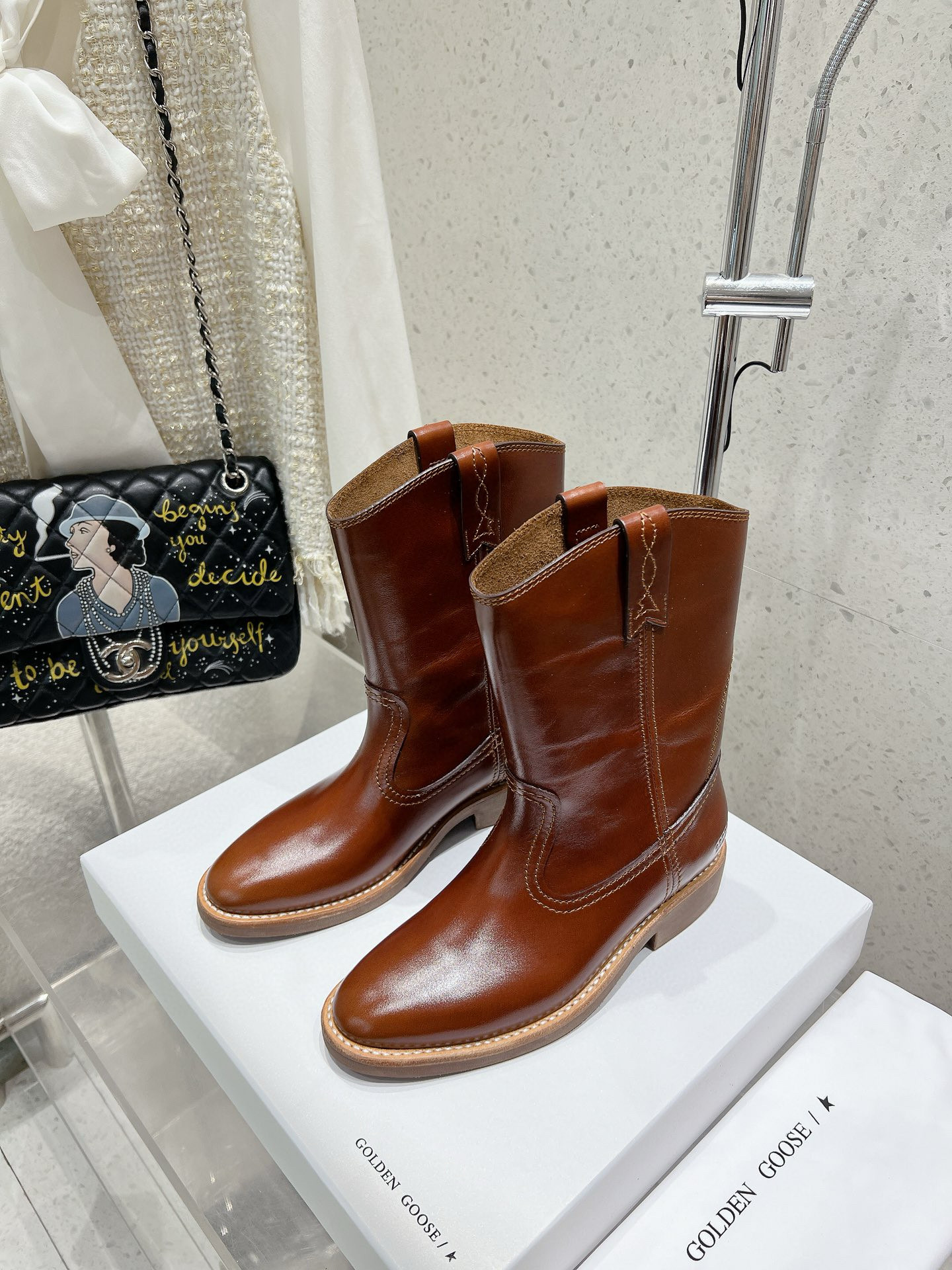 골든구스 여자 부츠