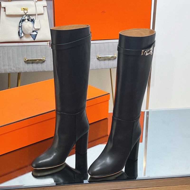 에르메스 9CM 여자 부츠