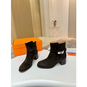 에르메스 6CM 여자 부츠