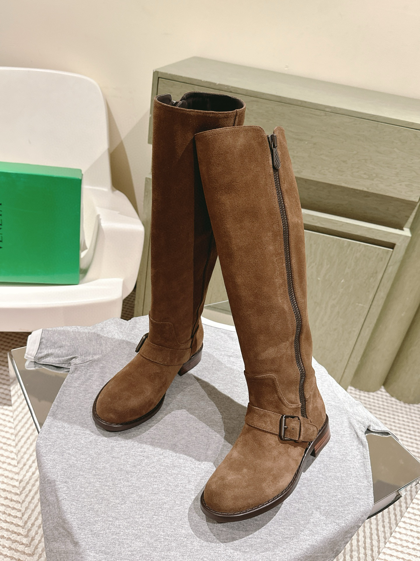 보테가베네타 여자 부츠