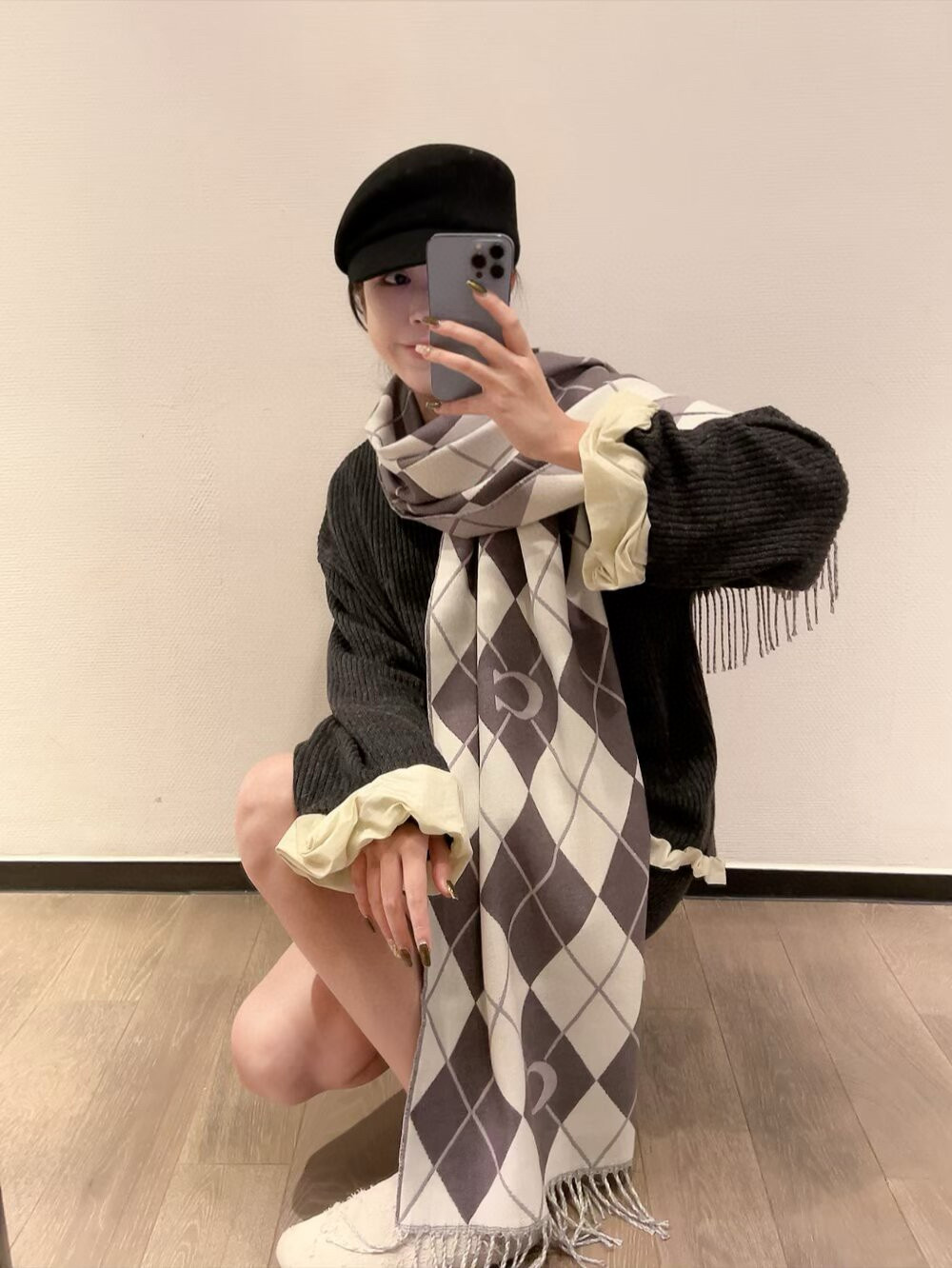 페라가모 스카프