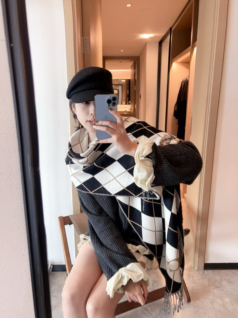 페라가모 스카프