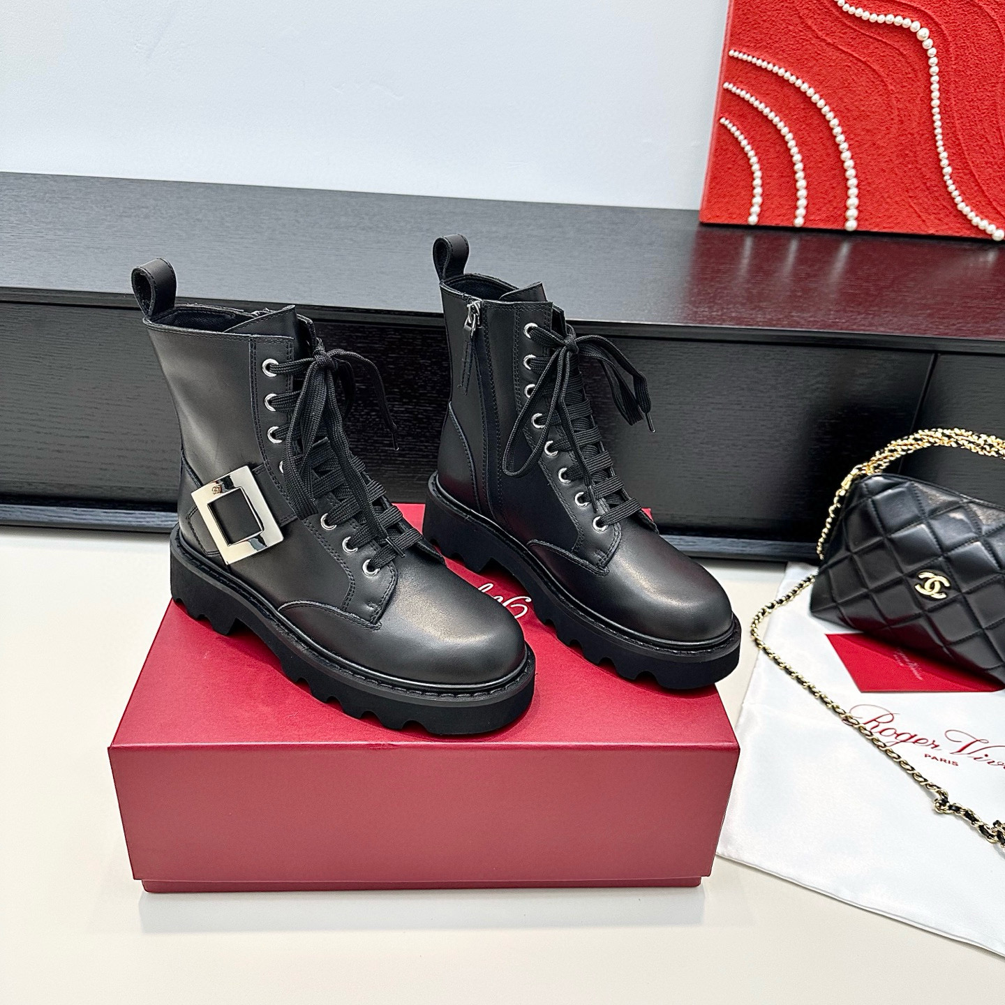 로저비비에 여자 부츠