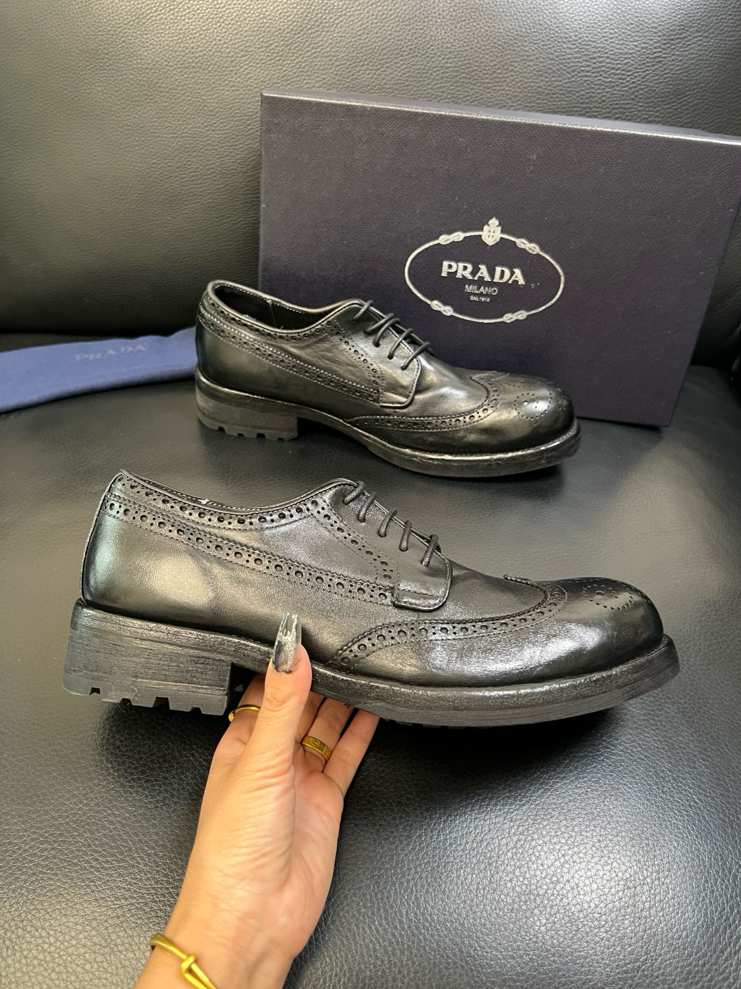 프라다 남자 구두