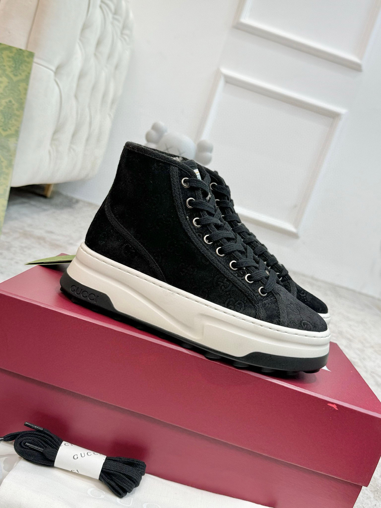 구찌 남녀공용 테니스 1977 신발 운동화 스니커즈