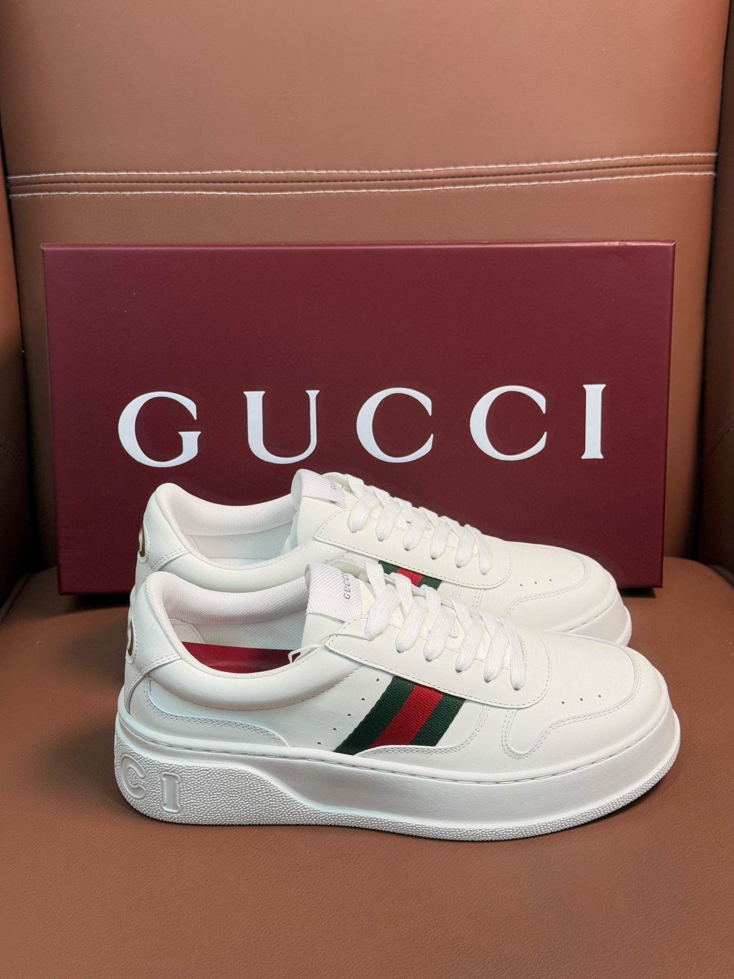 구찌 5cm 스크러너 남자 신발 운동화 스니커즈