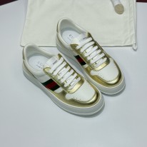 구찌  4cm 스크러너 남녀공용 신발 운동화 스니커즈