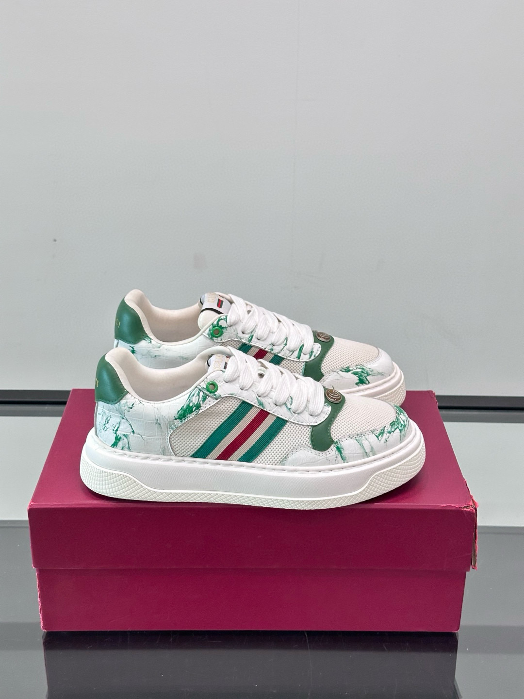 구찌 5cm 남자 신발 운동화 스니커즈