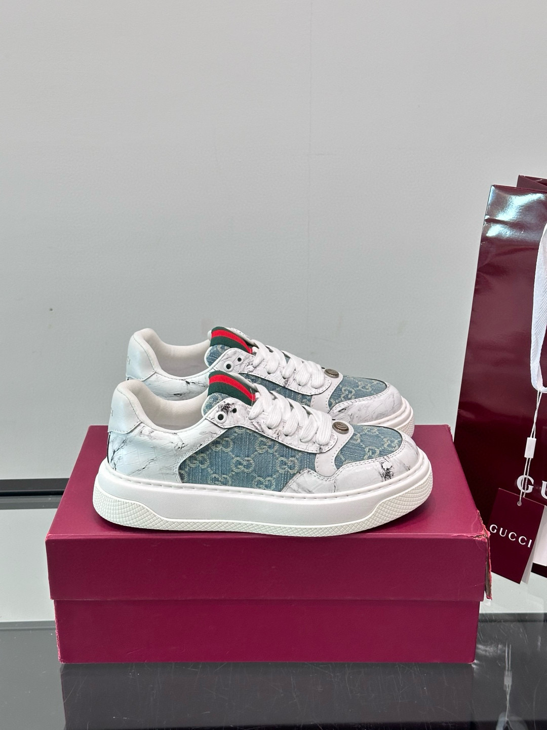 구찌 5cm 남자 신발 운동화 스니커즈