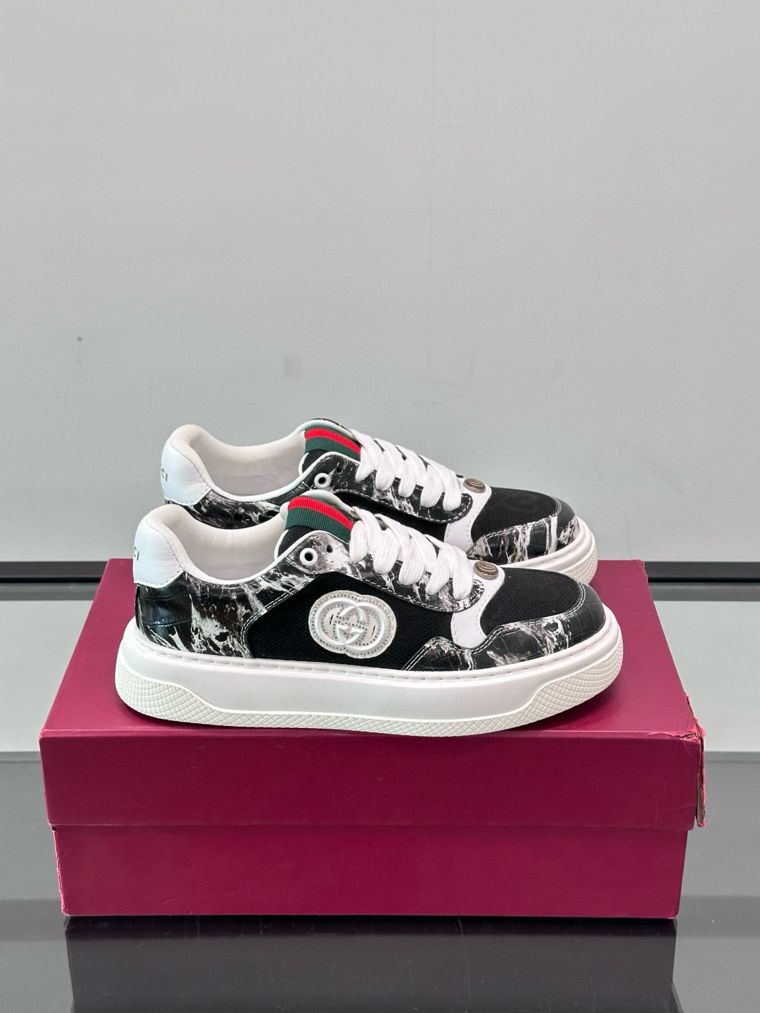 구찌 5cm 남자 신발 운동화 스니커즈