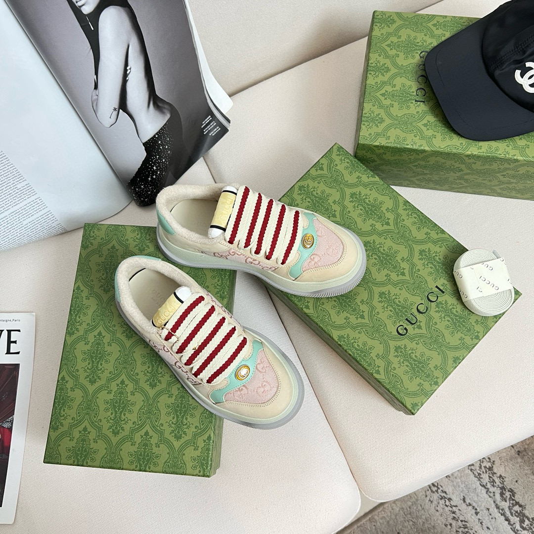 구찌 6cm 남녀공용 신발 운동화 스니커즈