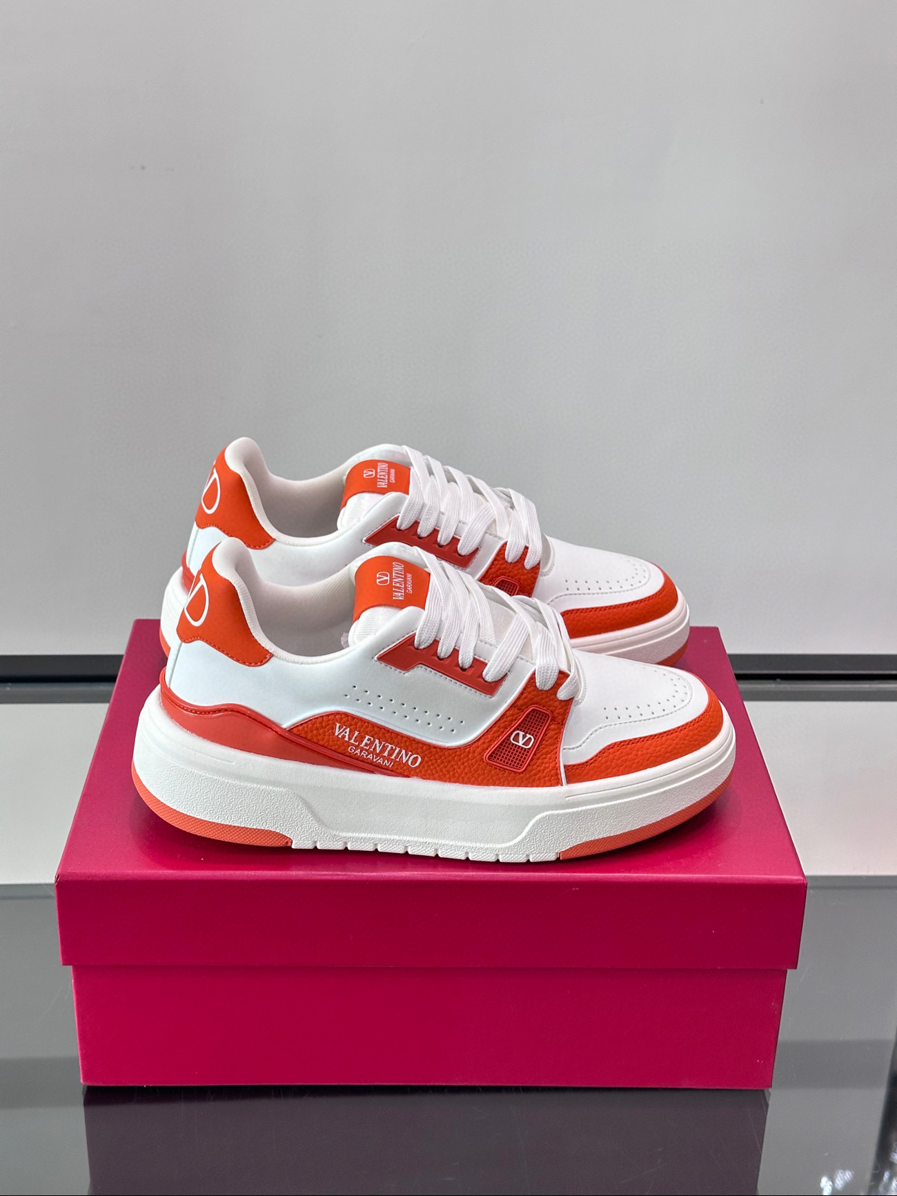 발렌티노 5cm 남녀공용 신발 운동화 스니커즈