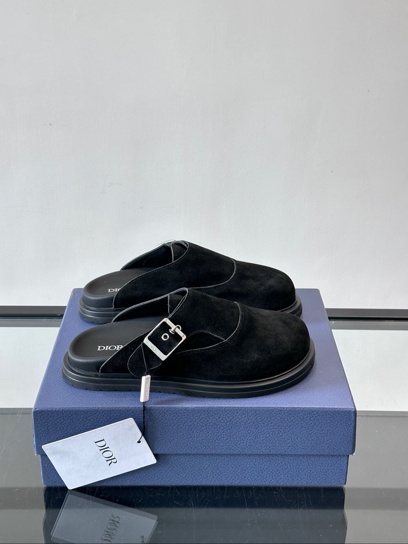 디올 남자 슬리퍼