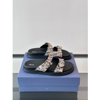 디올 남자 슬리퍼