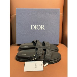 디올 남자 슬리퍼