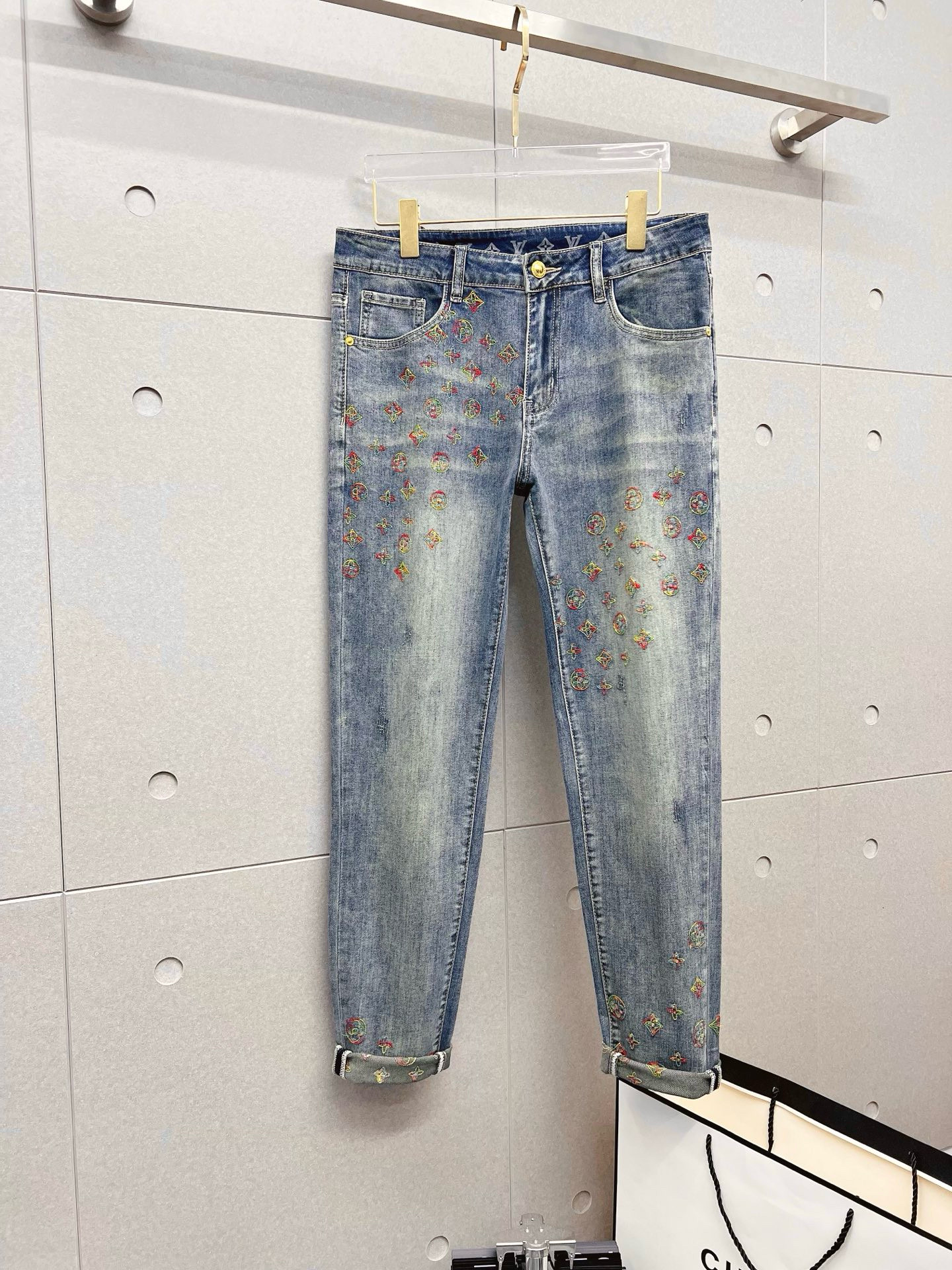 루이비통 남자 청바지