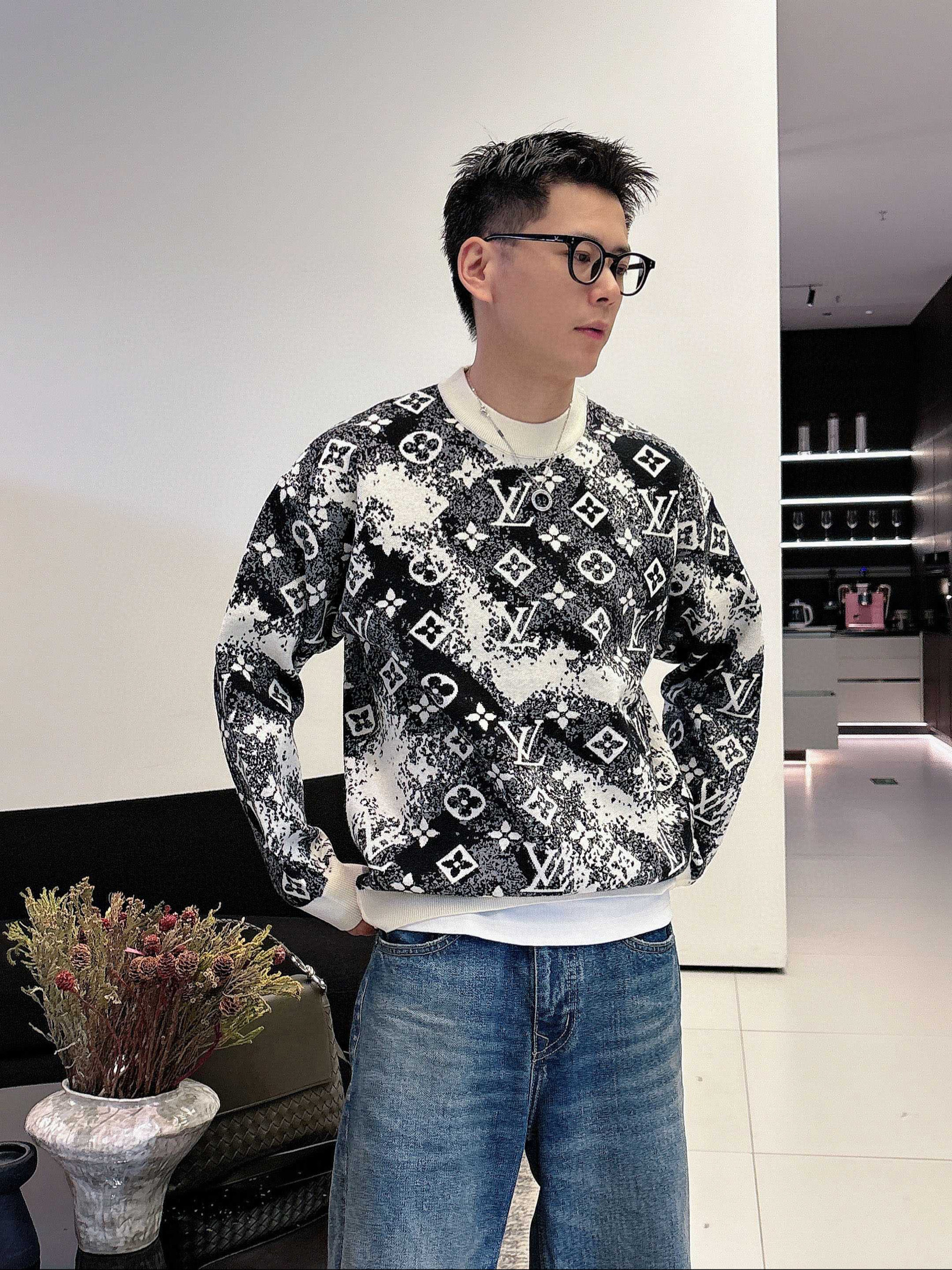 루이비통 남자 니트
