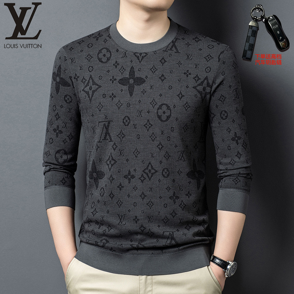 루이비통 2컬러 남자 니트