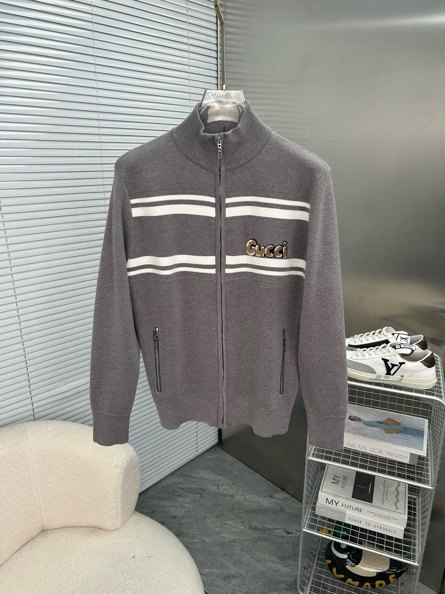 구찌 남자 가디건