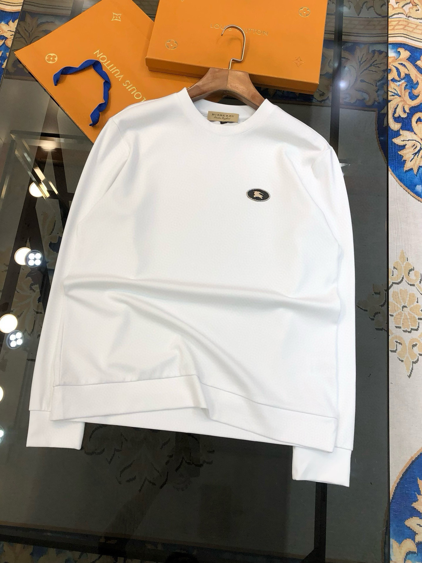 버버리 2컬러 남자 맨투맨 후드티