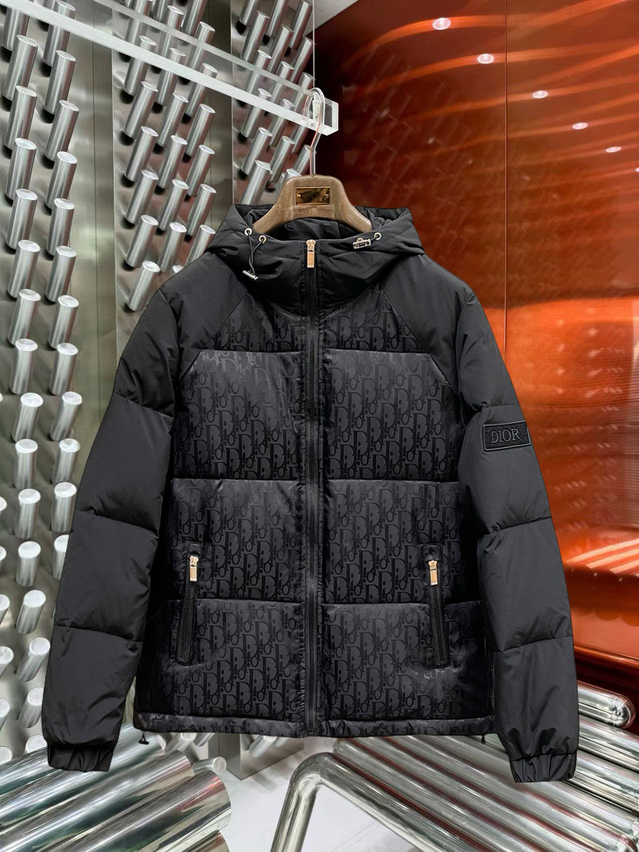 디올 남자 패딩