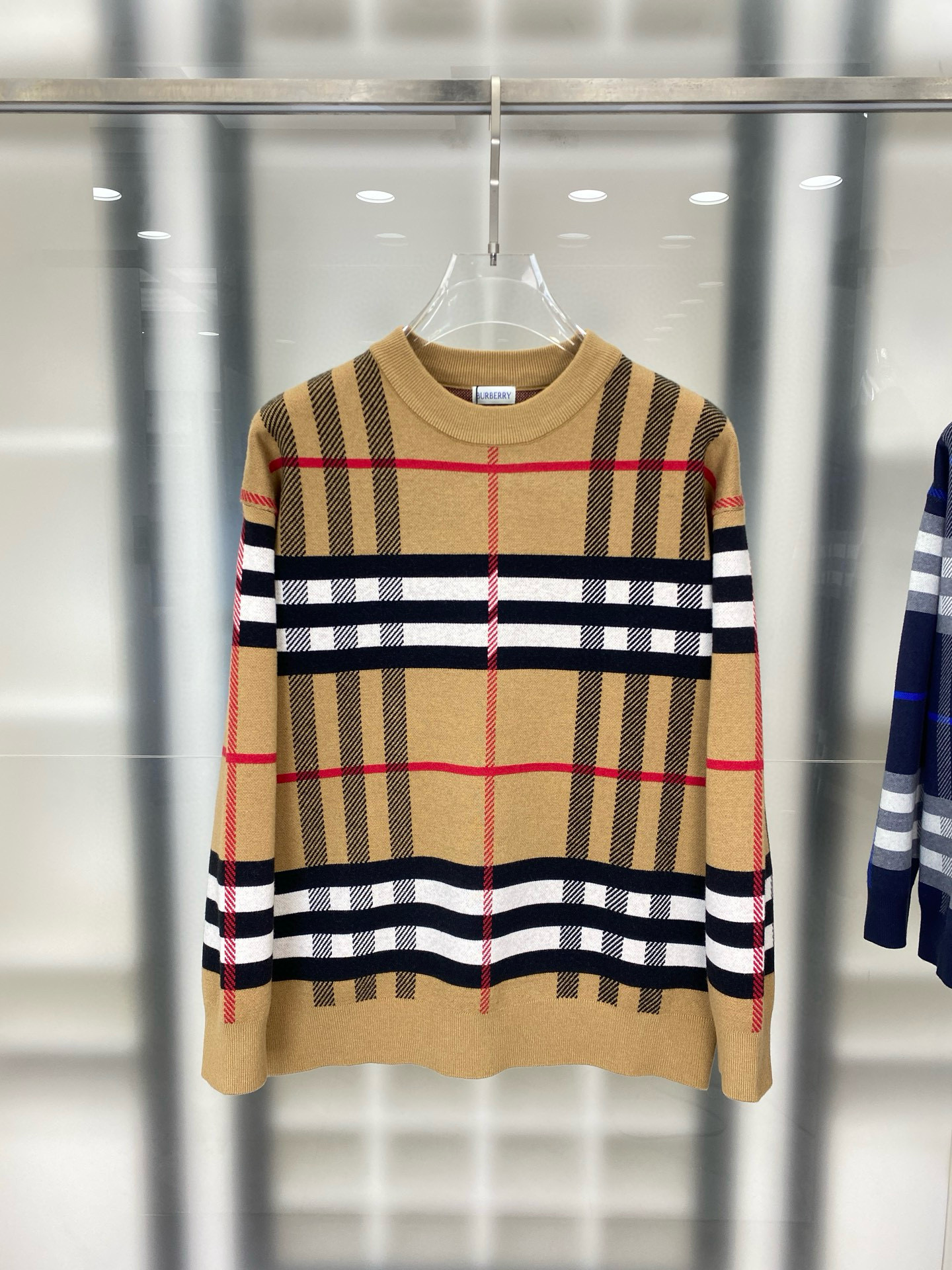 버버리 남자 니트