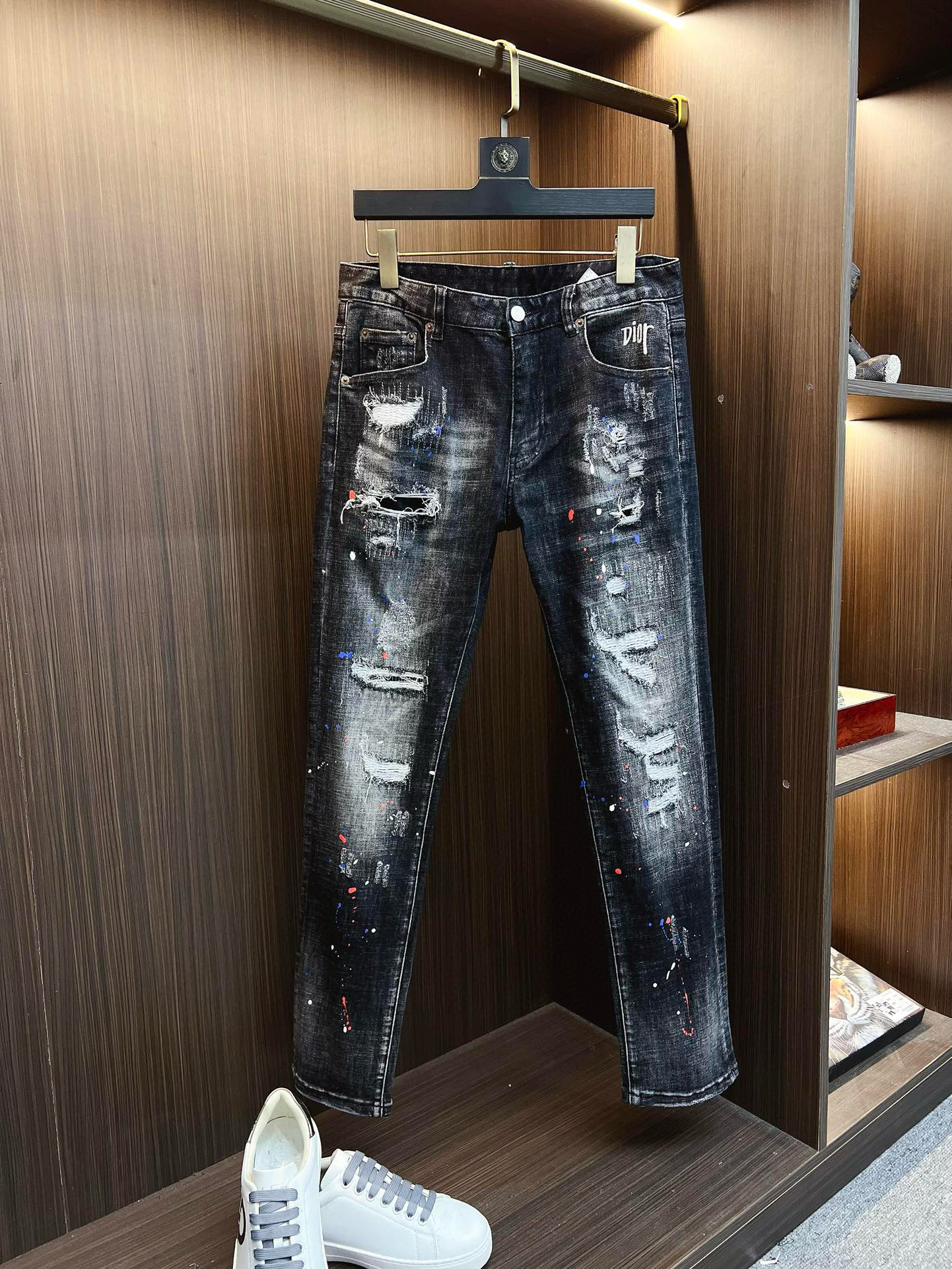 디올 남자 청바지