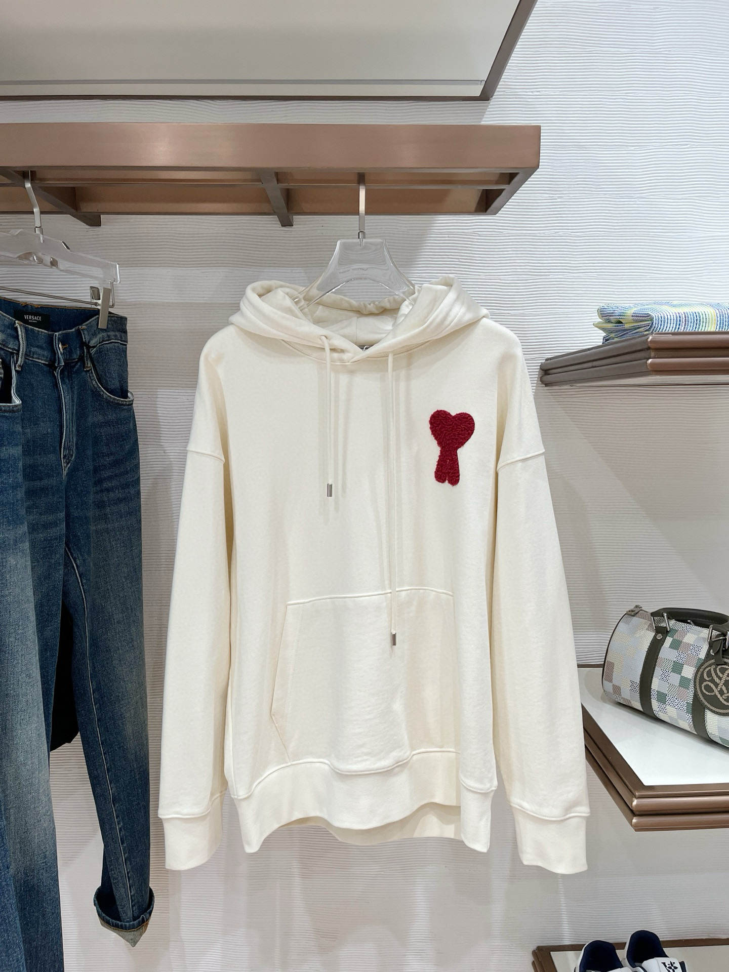 아미 아미리 남녀공용  후드티