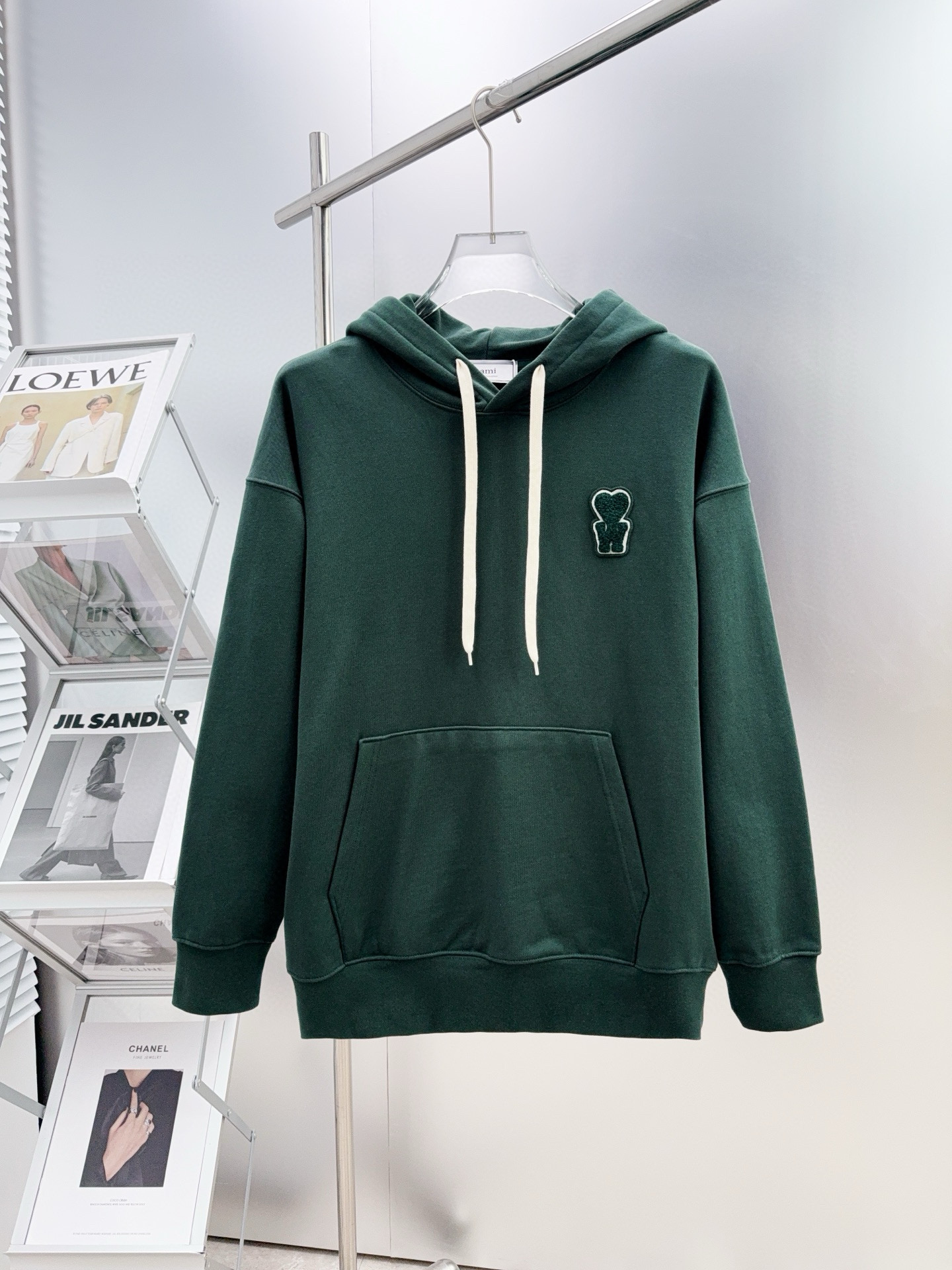 아미 아미리 남녀공용 후드티