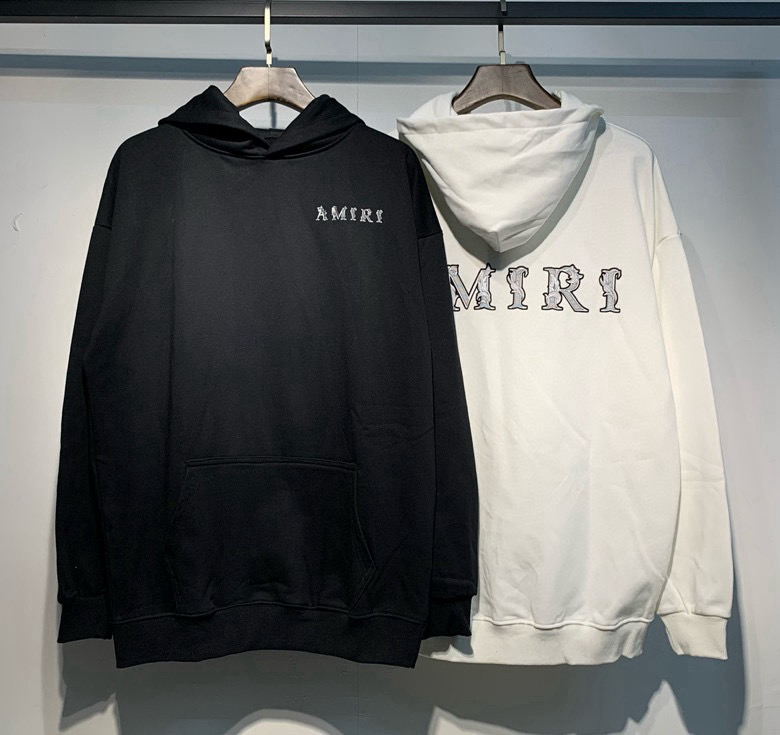 아미 아미리 2컬러 남녀공용 후드티