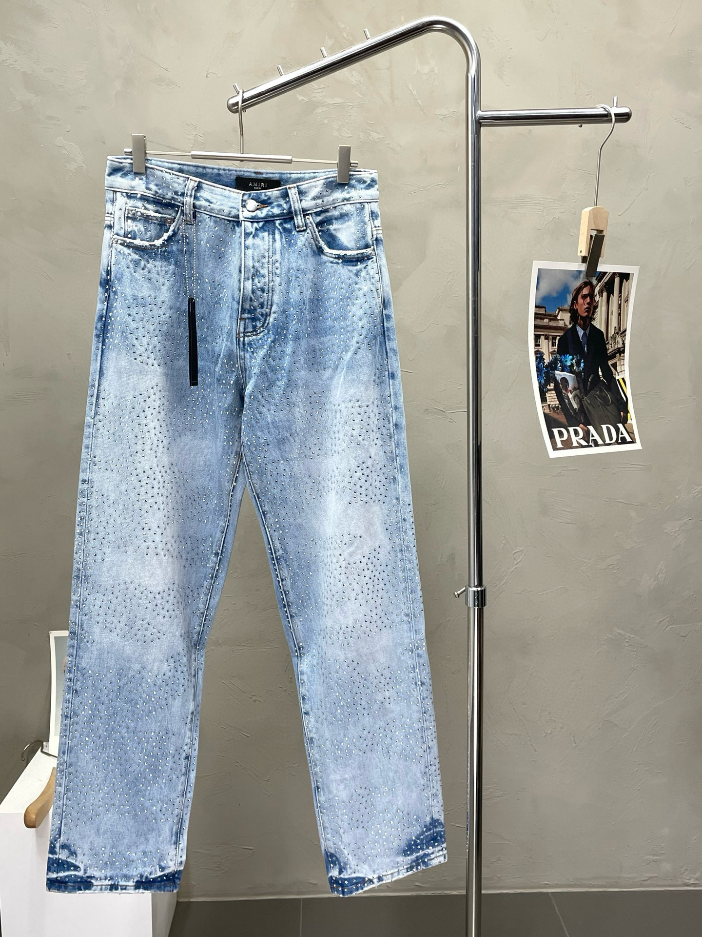 아미 아미리 남녀공용 청바지