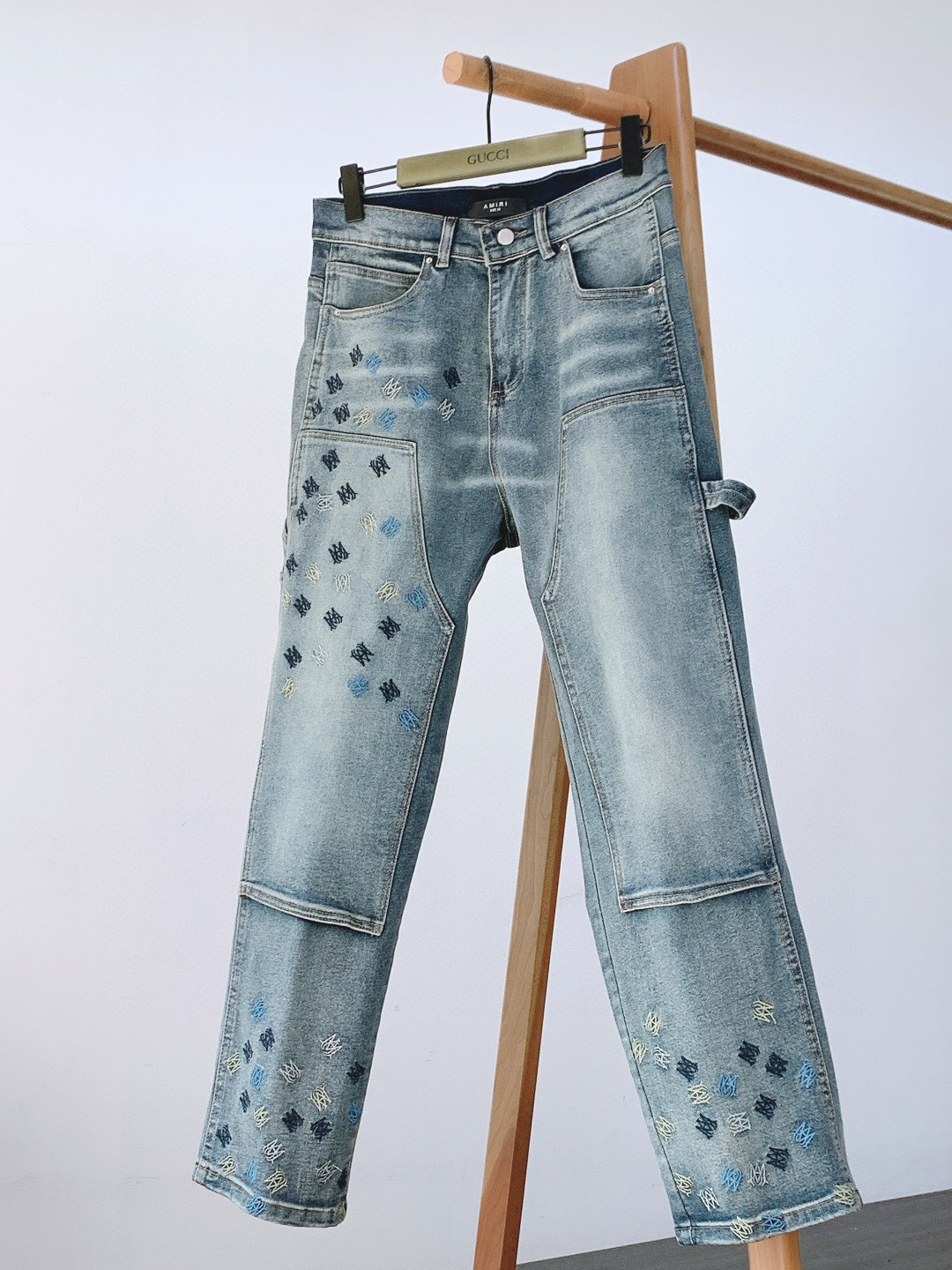 아미 아미리 남녀공용 청바지