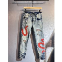 아미 아미리 남녀공용 청바지