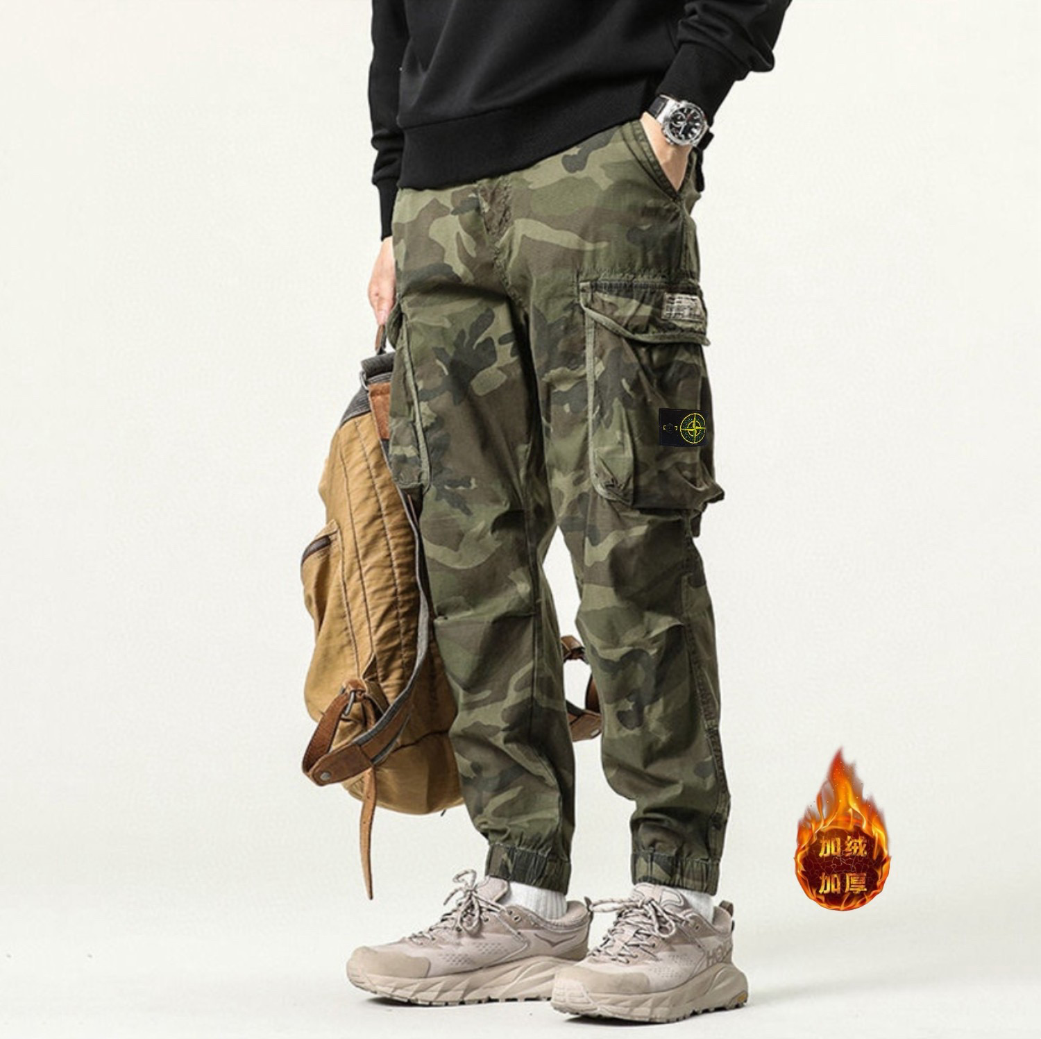 스톤아일랜드 2컬러 남자 바지