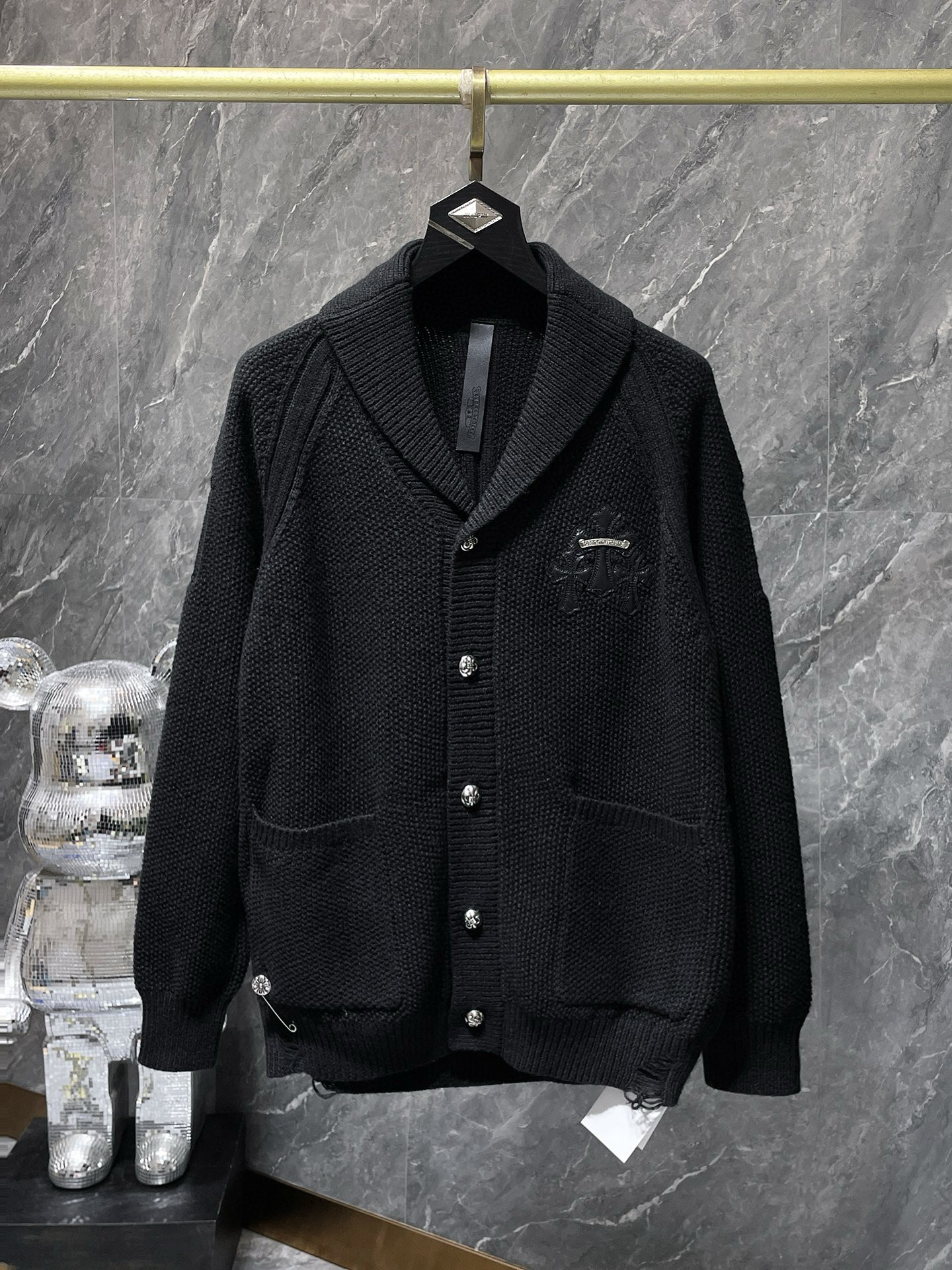 크롬하츠 남자 가디건